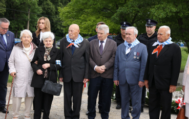 Byli więźniowie podczas wydarzeń jubileuszowych